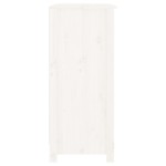 vidaXL Servantă, alb, 70x35x80 cm, lemn masiv de pin vidaXL Servantă, alb, 70x35x80 cm, lemn masiv de pin