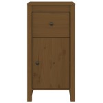 vidaXL Servante, 2 buc., maro miere, 40x35x80 cm, lemn masiv de pin vidaXL Servante, 2 buc., maro miere, 40x35x80 cm, lemn masiv de pin