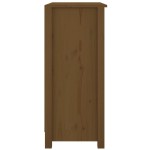 vidaXL Servantă, maro miere, 70x35x80 cm, lemn masiv de pin