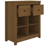 vidaXL Servantă, maro miere, 70x35x80 cm, lemn masiv de pin