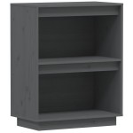 vidaXL Dulap consolă, gri, 60x34x75 cm, lemn masiv de pin vidaXL Dulap consolă, gri, 60x34x75 cm, lemn masiv de pin