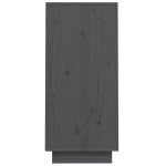 vidaXL Dulap consolă, gri, 60x34x75 cm, lemn masiv de pin vidaXL Dulap consolă, gri, 60x34x75 cm, lemn masiv de pin
