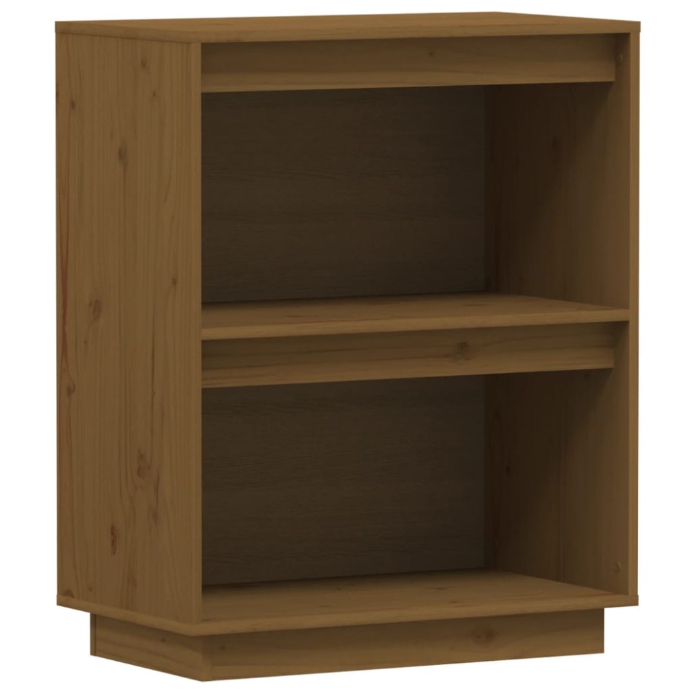 vidaXL Dulap consolă, maro miere, 60x34x75 cm, lemn masiv de pin