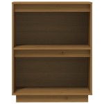 vidaXL Dulap consolă, maro miere, 60x34x75 cm, lemn masiv de pin