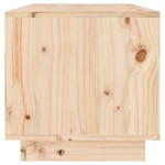 vidaXL Comodă TV, 60x35x35 cm, lemn masiv de pin