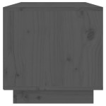 vidaXL Comodă TV, gri, 60x35x35 cm, lemn masiv de pin vidaXL Comodă TV, gri, 60x35x35 cm, lemn masiv de pin
