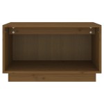 vidaXL Comodă TV, maro miere, 60x35x35 cm, lemn masiv de pin vidaXL Comodă TV, maro miere, 60x35x35 cm, lemn masiv de pin