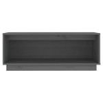 vidaXL Comodă TV, gri, 90x35x35 cm, lemn masiv de pin vidaXL Comodă TV, gri, 90x35x35 cm, lemn masiv de pin