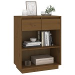 vidaXL Dulap consolă, maro miere, 60x34x75 cm, lemn masiv de pin vidaXL Dulap consolă, maro miere, 60x34x75 cm, lemn masiv de pin