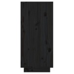 vidaXL Dulap consolă, negru, 60x34x75 cm, lemn masiv de pin vidaXL Dulap consolă, negru, 60x34x75 cm, lemn masiv de pin
