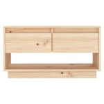 vidaXL Comodă TV, 74x34x40 cm, lemn masiv de pin