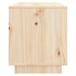 vidaXL Comodă TV, 74x34x40 cm, lemn masiv de pin