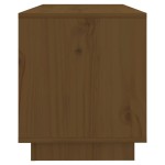 vidaXL Comodă TV, maro miere, 74x34x40 cm, lemn masiv de pin vidaXL Comodă TV, maro miere, 74x34x40 cm, lemn masiv de pin