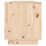 vidaXL Comodă TV, 110,5x34x40 cm, lemn masiv de pin