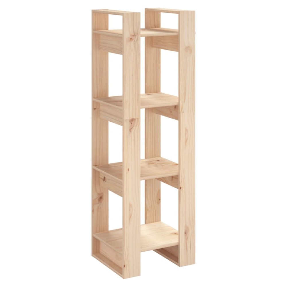vidaXL Bibliotecă/Separator cameră, 41x35x125 cm, lemn masiv pin