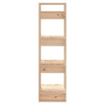 vidaXL Bibliotecă/Separator cameră, 41x35x125 cm, lemn masiv pin vidaXL Bibliotecă/Separator cameră, 41x35x125 cm, lemn masiv pin