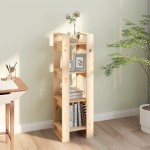vidaXL Bibliotecă/Separator cameră, 41x35x125 cm, lemn masiv pin vidaXL Bibliotecă/Separator cameră, 41x35x125 cm, lemn masiv pin