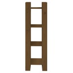 vidaXL Bibliotecă/Separator cameră maro miere 41x35x125 cm lemn masiv vidaXL Bibliotecă/Separator cameră maro miere 41x35x125 cm lemn masiv