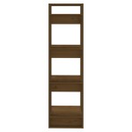 vidaXL Bibliotecă/Separator cameră maro miere 41x35x125 cm lemn masiv vidaXL Bibliotecă/Separator cameră maro miere 41x35x125 cm lemn masiv