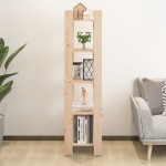 vidaXL Bibliotecă/Separator cameră, 41x35x160 cm, lemn masiv pin vidaXL Bibliotecă/Separator cameră, 41x35x160 cm, lemn masiv pin