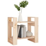 vidaXL Bibliotecă/Separator cameră, 60x35x57 cm, lemn masiv pin