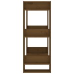 vidaXL Bibliotecă/Separator cameră, maro miere, 60x35x91 cm lemn pin vidaXL Bibliotecă/Separator cameră, maro miere, 60x35x91 cm lemn pin