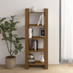 vidaXL Bibliotecă/Separator cameră, maro miere, 60x35x160 cm lemn vidaXL Bibliotecă/Separator cameră, maro miere, 60x35x160 cm lemn