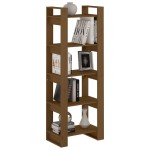 vidaXL Bibliotecă/Separator cameră, maro miere, 60x35x160 cm lemn vidaXL Bibliotecă/Separator cameră, maro miere, 60x35x160 cm lemn