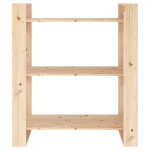 vidaXL Bibliotecă/Separator cameră, 80x35x91 cm, lemn masiv de pin vidaXL Bibliotecă/Separator cameră, 80x35x91 cm, lemn masiv de pin
