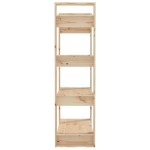 vidaXL Bibliotecă/Separator cameră, 80x35x125 cm, lemn masiv de pin
