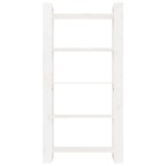 vidaXL Bibliotecă/Separator cameră, alb, 80x35x160 cm, lemn masiv pin