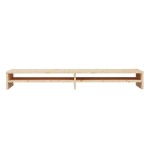 vidaXL Stand pentru monitor, 100x24x13 cm, lemn masiv de pin