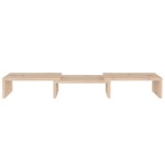 vidaXL Stand pentru monitor, 60x24x10,5 cm, lemn masiv de pin vidaXL Stand pentru monitor, 60x24x10,5 cm, lemn masiv de pin