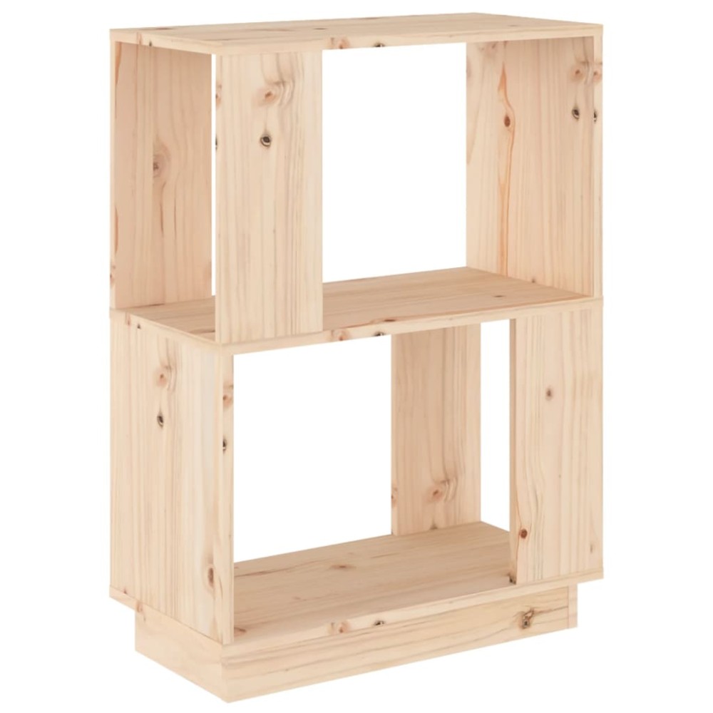 vidaXL Bibliotecă/Separator cameră, 51x25x70 cm lemn masiv pin