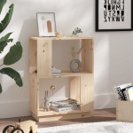 vidaXL Bibliotecă/Separator cameră, 51x25x70 cm lemn masiv pin vidaXL Bibliotecă/Separator cameră, 51x25x70 cm lemn masiv pin