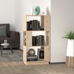 vidaXL Bibliotecă/Separator cameră, 51x25x101 cm lemn masiv pin vidaXL Bibliotecă/Separator cameră, 51x25x101 cm lemn masiv pin
