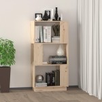 vidaXL Bibliotecă/Separator cameră, 51x25x101 cm lemn masiv pin vidaXL Bibliotecă/Separator cameră, 51x25x101 cm lemn masiv pin