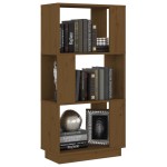 vidaXL Bibliotecă/Separator cameră maro miere 51x25x101 cm lemn pin vidaXL Bibliotecă/Separator cameră maro miere 51x25x101 cm lemn pin
