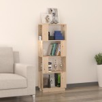 vidaXL Bibliotecă/Separator cameră, 51x25x132 cm lemn masiv pin