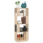 vidaXL Bibliotecă/Separator cameră, 51x25x132 cm lemn masiv pin