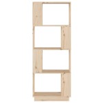 vidaXL Bibliotecă/Separator cameră, 51x25x132 cm lemn masiv pin