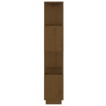 vidaXL Bibliotecă/Separator cameră maro miere 51x25x132 cm lemn pin vidaXL Bibliotecă/Separator cameră maro miere 51x25x132 cm lemn pin