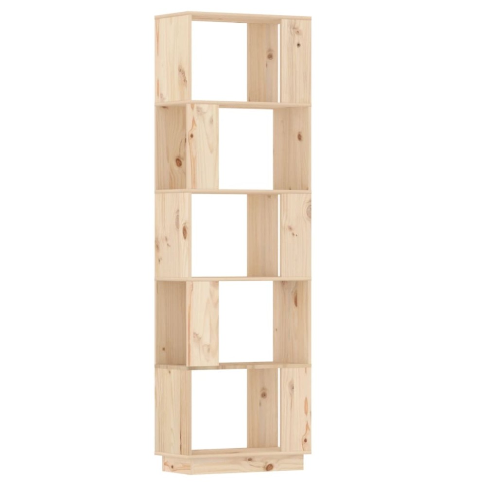 vidaXL Bibliotecă/Separator cameră, 51x25x163,5 cm lemn masiv pin