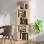 vidaXL Bibliotecă/Separator cameră, 51x25x163,5 cm lemn masiv pin