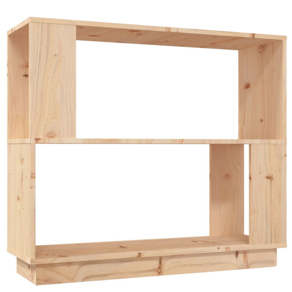 vidaXL Bibliotecă/Separator cameră, 80x25x70 cm, lemn masiv pin