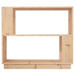 vidaXL Bibliotecă/Separator cameră, 80x25x70 cm, lemn masiv pin