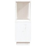 vidaXL Bibliotecă/Separator cameră, alb, 80x25x70 cm lemn masiv pin vidaXL Bibliotecă/Separator cameră, alb, 80x25x70 cm lemn masiv pin