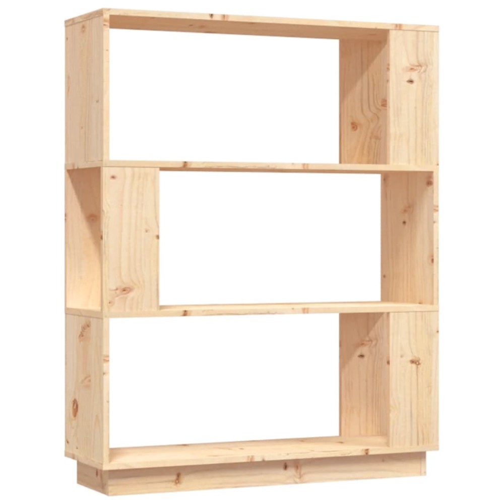vidaXL Bibliotecă/Separator cameră, 80x25x101 cm, lemn masiv pin