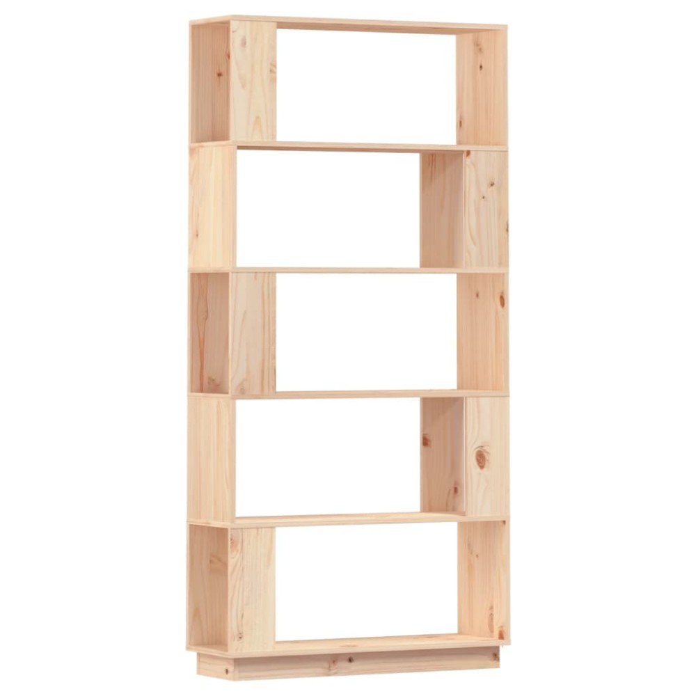 vidaXL Bibliotecă/Separator cameră, 80x25x132 cm lemn masiv pin