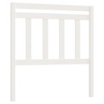 vidaXL Tăblie de pat, alb, 96x4x100 cm, lemn masiv de pin vidaXL Tăblie de pat, alb, 96x4x100 cm, lemn masiv de pin